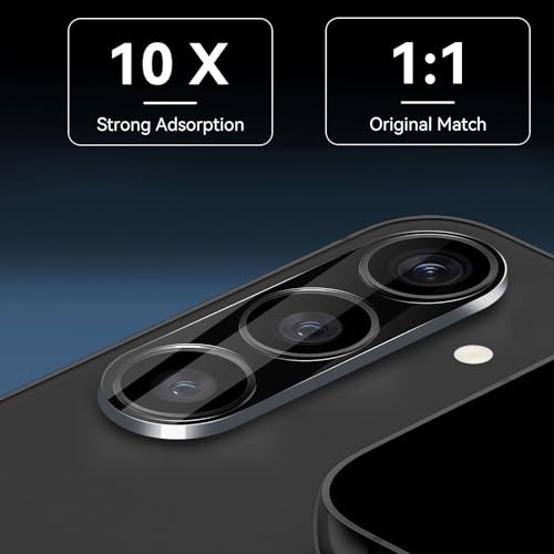 DEERLAMN Camera Lens Protector for Samsung Galaxy S26 Ultra(6.9 Inch),9H Hardness Anti Scratch Easy Installation Tempered Glass [3-Packs] - Black - size: 6.9 Inch