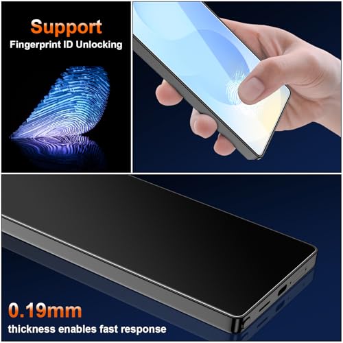 [2 Pack Anti Glare Matte Privacy TPU Screen Protector for Samsung Galaxy S25 (Not Glass), Fingerprint Sensor Compatible, Full Adhesive Flexible Film, Easy Installation - size: Galaxy S25