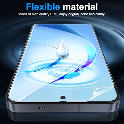 LYWHL 5 Pack for Samsung Galaxy S25 Screen Protector [Like Original Fingerprint Unlock], Real Invisible Self-Healing Protective S25 Film [Not Glass], HD Clear, Case Friendly, Scratch-Resistant - size: 6.2 inch - Samsung Galaxy S25