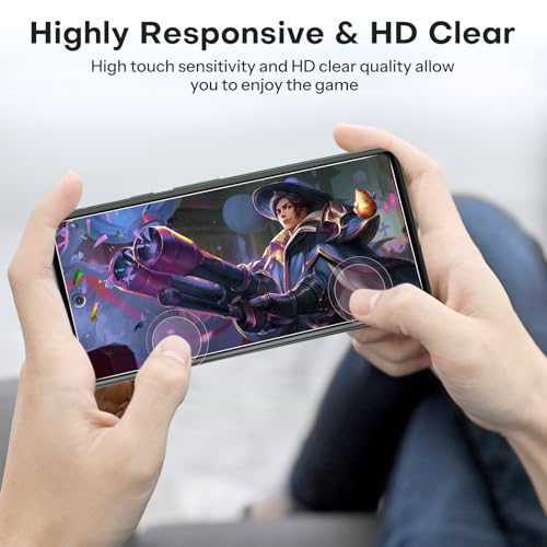 OMOTON 3+2 Pack Screen Protector for Google Pixel 6a (6.1 Inch 2022 Release), 3 Pack Tempered Glass Screen Protector & 2 Pack Camera Lens Protector, Bubble Free/Scratch Resistant - size: Pixel 6a-61''