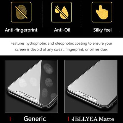 3 Pack Matte Tempered Glass for iPhone 14 Pro Matte Screen Protector | Anti-Glare Anti-Fingerprint Anti-Scratch Case Friendly Bubble Free for Apple iPhone 14 Pro,6.1" - size: iPhone 14 Pro - 6.1”