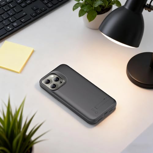 5000Mah Battery Case for 16, Wireless Charging, Liquid Silicone Cover, Dual Input, Led Indicator
