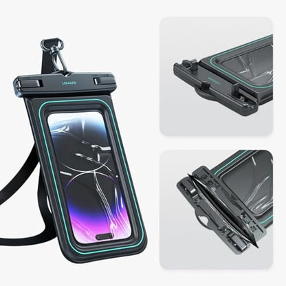 6.7-inch Waterproof Phone Bag, Full Touch Screen Diving Cover, Used for Outdoor Swimming, Snorkeling, and Water Sports