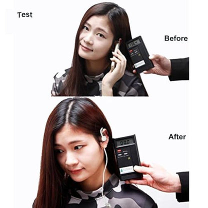 KINDEN Air Tube Earbuds Headphone Binaural Earphones with Microphone Noise Cancelling for Phone,Pad,Pod,HTC,Sony,Mp3 Players - color: Blue