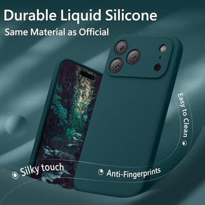 FireNova Magnetic for iPhone 17 Pro Case, 6.3", Teal | Compatible with MagSafe, Integrated Silicone Camera Control Button, Camera Protection, Anti-Scratch Soft Microfiber Lining - color: Teal, size: Iphone 17 Pro