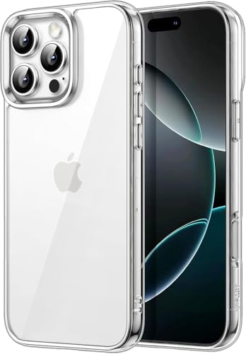 for iPhone 16Pro Case, [Not Yellowing] [Ultra Slim] Lightweight & Thin, Shockproof Protective, Screen & Camera Protection - Crystal Clear