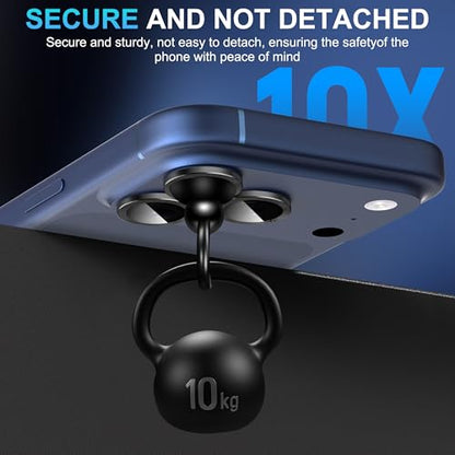 Suoman 2-Pack for iPhone 17 Pro / 17 Pro Max Camera Lens Protector -Black - color: Black
