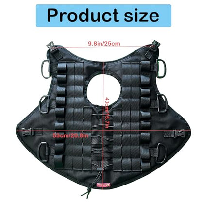 Universal Motorcycle Tank Bag Mounting Base,Tank Cover for Motorcycle Fuel Tank Bag/Bumper Bag/Clash Bar Bag - Motor Tank Expansion Storage Accessories (Tank mount) - style: Tank Mount