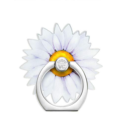 VELVET CAVIAR Cell Phone Ring Holder - Finger Ring & Stand - Improves Phone Grip Compatible with iPhone, Galaxy, Most Smartphones (Daisy) - color: Daisy