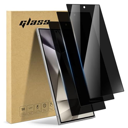 Screen Protector for Samsung Galaxy S24 Ultra 3 Pack | Privacy Tempered - color: Galaxy S24 Ultra