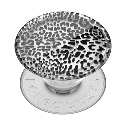 PopSockets Adhesive Phone Grip, Holder- Black Leopard - color: Black Leopard, style: Adhesive