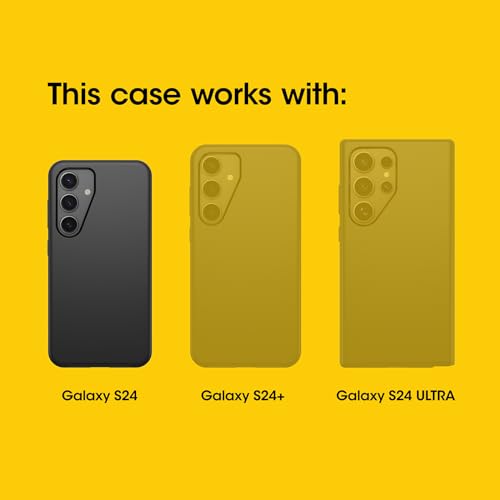 OtterBox Samsung Galaxy S24 Symmetry Series Clear Case - Clear, Ultra-Sleek, Wireless Charging Compatible, Raised Edges Protect Camera & Screen - color: Clear, style: Samsung Galaxy S24