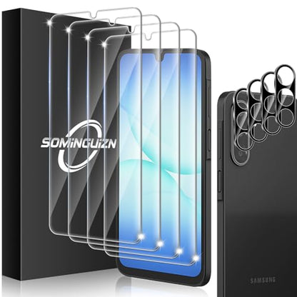 4+4 for Samsung Galaxy A17 5G Screen Protector Camera Lens Protector - size: Galaxy A17