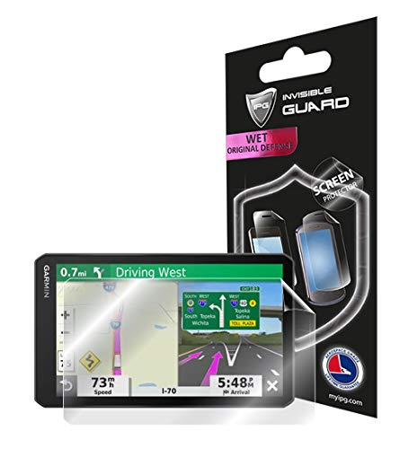 IPG for Garmin dezl OTR700 7 inch GPS Truck Navigator Screen Protector Invisible Ultra HD Clear Film Anti Scratch Skin Guard - Smooth/Self-Healing/Bubble -Free for otr700 - size: OTR700