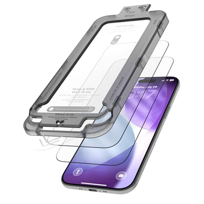 elago 2 Pack Tempered Glass Screen Protector for iPhone Air Clear