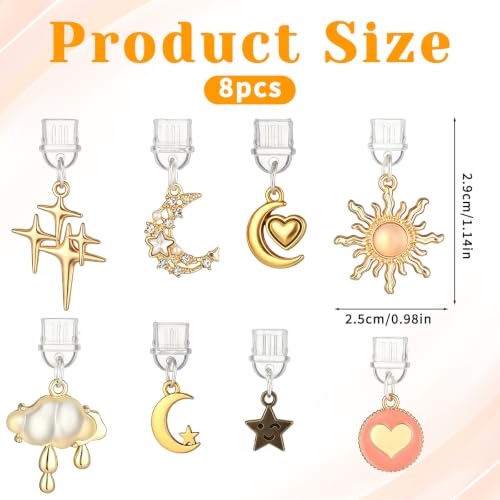 Ptwola 8Pcs Dust Plug Charms Type C Anti-Dust Cover Charging Ports Plug - style: Style 2
