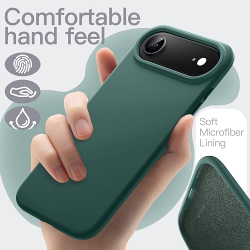 JETech Silicone Case for iPhone Air, Midnight Green - color: Midnight Green, size: iPhone Air