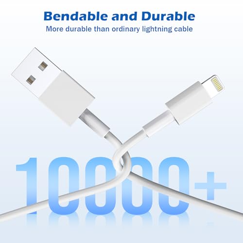 Charger for iPad,12W Fast USB i Pad Charging Fast Foldable Block Portable - size: 1PACK 3FT