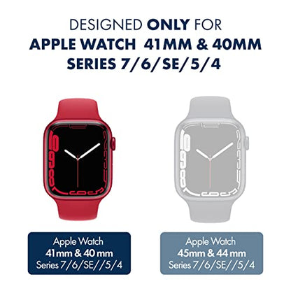 ArmorSuit 6 Pack DRY-Shield Screen Protector for Apple Watch Series 7 41mm & Series 6/SE/5/4 40mm Dry Installation HD Clear TPU Film - size: 41/40mm