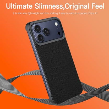 Phone Case Crafted for iPhone 17 Pro Max,Black - color: Black, size: iPhone 17 Pro Max