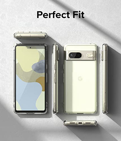 Ringke for Google Pixel 7 Case [Fusion Matte Clear] | Oil & Dirt Resistant, Anti-Fingerprint Technology Prevents Oily Smudges, Frosted Coating Feels Velvety Soft - size: Pixel 7