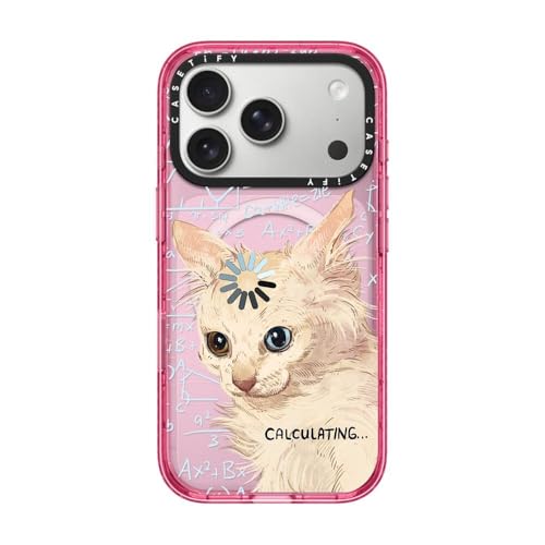 CASETiFY for iPhone 17 Pro Case - Impact Compatible with MagSafe | 8.2 ft. 4x Military Grade Drop Protection | Calculating... | Pink - color: Calculating..., size: Iphone 17 Pro (6.3")