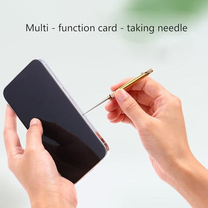 hejhncii Card Ejector Tool Smartphone Card Tray Pin Needle Opener for Phone Card Tray Pin Anti-Lost Accessories
