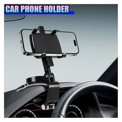 Universal Car Phone Holder Mount, 360 Degrees Rotation, ABS (2PCS) - size: 2PCS