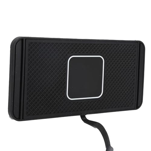 15W Non-Slip Wireless Car Charger, Fast Charging Mat for Safe Driving, Applicable to Mobile Phones, Silicone Material
