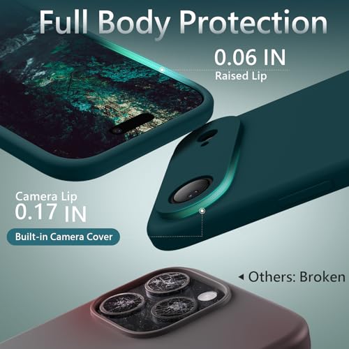 FireNova Magnetic for iPhone Air Case, 6.5", Teal | Compatible with MagSafe, Integrated Silicone Camera Control Button, Camera Protection, Anti-Scratch Soft Microfiber Lining - color: Teal, size: Iphone Air