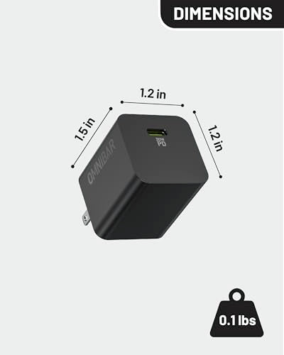 30W USB C Charger, Compact GaN PD 3.0 PPS Fast Wall Charger, Black - color: 30W Black