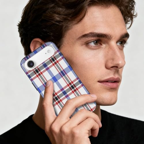 Clan Boswell TartanAnti-Yellowing Soft TPU Phone Case for iPhone 17, Shockproof and Scratch-Resistant Case - color: black-style-209