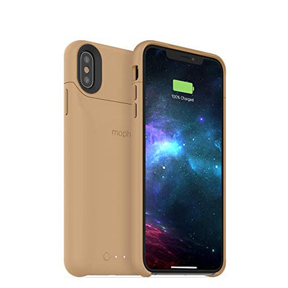 mophie 401002837 Juice Pack Access - Ultra-Slim Wireless Battery Case - Made For Apple iPhone Xs Max (2,200mAh) - Gold - color: Gold