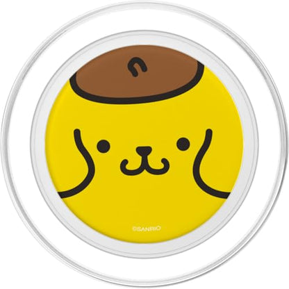 Pompompurin Open Face PopSockets Stand for Smartphones and Tablets PopSockets PopGrip for MagSafe - style: Magnetic PopGrip