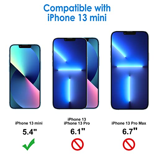 JETech Privacy Screen Protector for iPhone 13 mini, 2-Pack - size: iPhone 13 mini