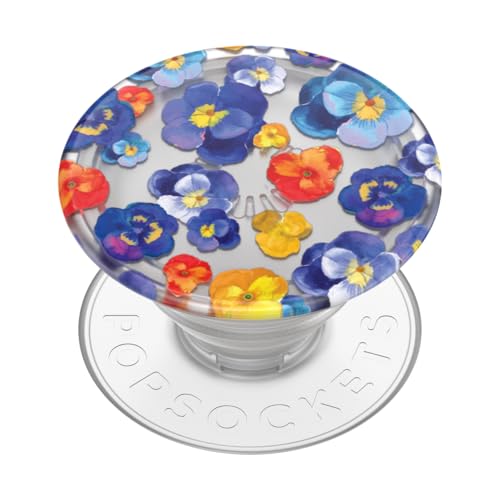 PopSockets Adhesive Phone Grip, Holder- Pansy Raid - color: Pansy Raid, style: Adhesive
