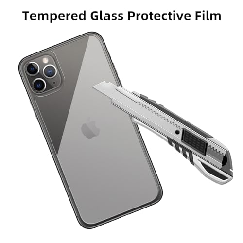 3 Pack Glass Back Screen Protector for iPhone 11 Pro Max [6.5 Inch] - size: iPhone 11 Pro Max