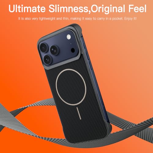 Phone Case Crafted for iPhone 17 Pro,Black - color: Black-2, size: iPhone 17 Pro
