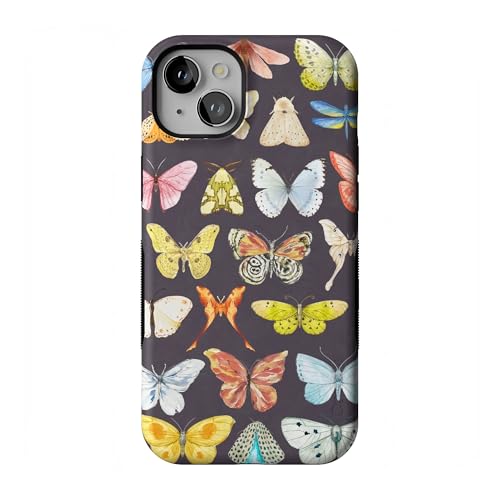 Casely iPhone 15 Plus Case | Midnight Monarch | Jenna Palek x Casely | Bold Protective Design | Compatible with MagSafe - color: Midnight Monarch | Jenna Palek x Casely