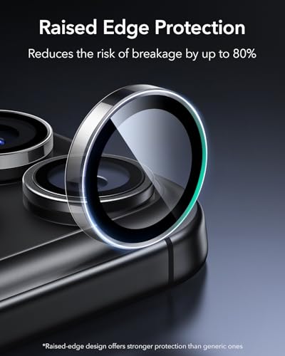 ESR for iPhone 17 Pro Max/17 Pro Camera Lens Protector, 1 Pack, Clear - color: Clear