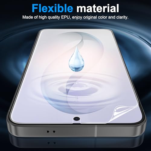 LYWHL 5 Pack for Samsung Galaxy S26 Plus Screen Protector [Like Original Fingerprint Unlock], Real Invisible Self-Healing Protective S26+ Film [Not Glass], HD Clear, Case Friendly, Scratch-Resistant - size: 6.7 inch - Samsung Galaxy S26 Plus