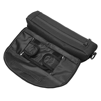 H RUO Waterproof Handlebar Storage Bag Motorcycle Bike Handle Bar Bag with Phone Pouch Compatible with bmw F750GS F850GS R1200GS Triumph Honda Yamaha Suzuki