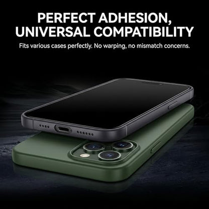 Screen Protector for iPhone 17 Pro Max, 6.9-Inch, 2 Pack - size: iPhone 17 Pro Max