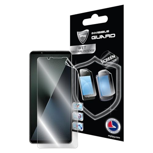 IPG for Sony Xperia 1 Vii Hydrogel Screen Protector Invisible Touch Screen Sensitive Ultra HD Clear Film Anti Scratch Skin Guard - Smooth/Self-Healing/Bubble -Free for 1viiSC - size: Screen Protector