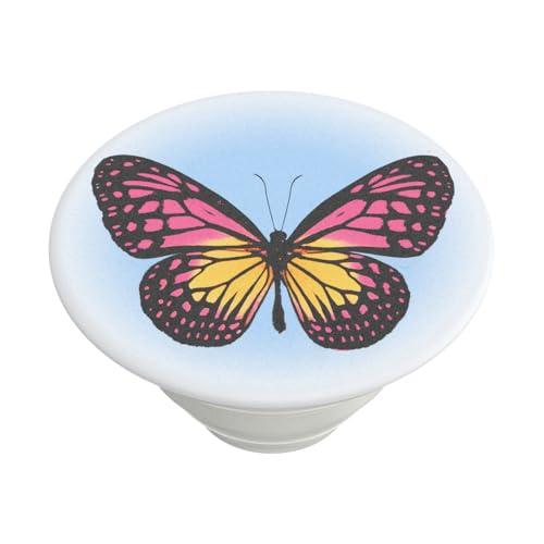 PopSockets Adhesive Phone Grip, Holder, Phone Stand, Butterfly - Wings of Desire - color: Wings of Desire, style: Adhesive