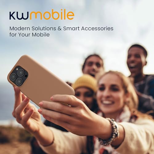 kwmobile Case Compatible with Apple iPhone 16 Pro Case - TPU Silicone Phone Cover with Soft Finish - Cappuccino - color: Cappuccino, size: iPhone 16 Pro