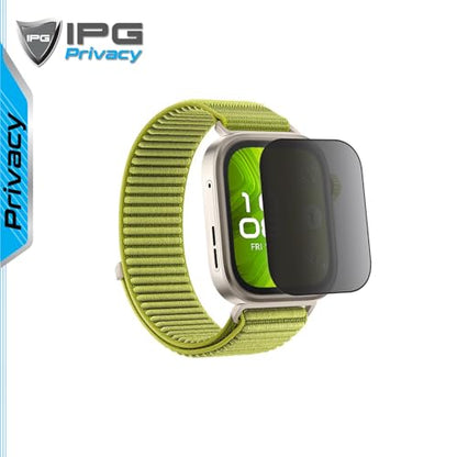 IPG Privacy Made for Huawei Watch Fit 4 Pro, Anti-Spy Screen Protector (2 Units), Prevents Side Viewing, Smooth Touch, Anti-Fingerprint, Ultra Responsive, Matte Finish for Fit4Pro.Pri - size: Watch Fit 4 Pro (Privacy)
