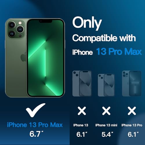JETech Screen Protector for iPhone 13 Pro Max, 2+2 Pack - size: iPhone 13 Pro Max