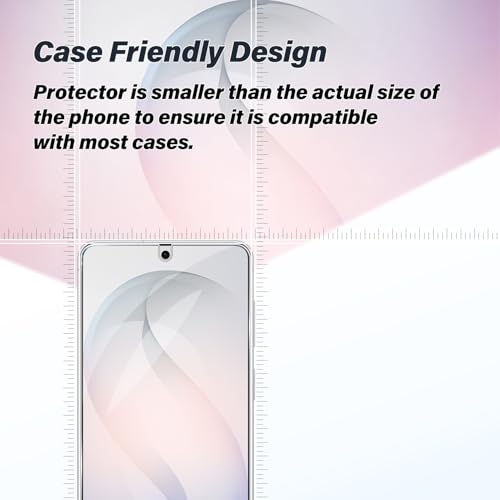 BIGFACE Galaxy S26 Tempered Glass Screen Protector + Camera Lens Protector [ 2 + 2 Pack ][Case Friendly] [Anti-Scratch] [Ultrasonic Fingerprint Unlock] Clear HD Protective Film for Samsung Galaxy S26 - size: Galaxy S26(6.3")