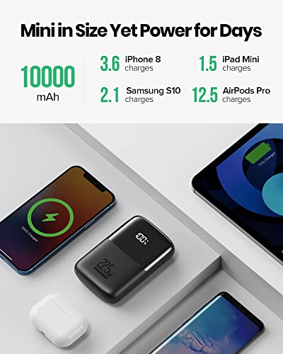 INIU Portable Charger, Smallest 10000mAh 22.5W Fast Charging Power Bank